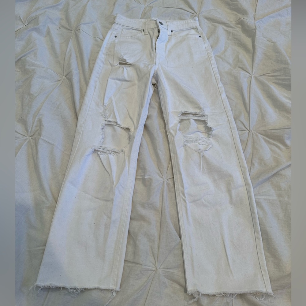 White jeans